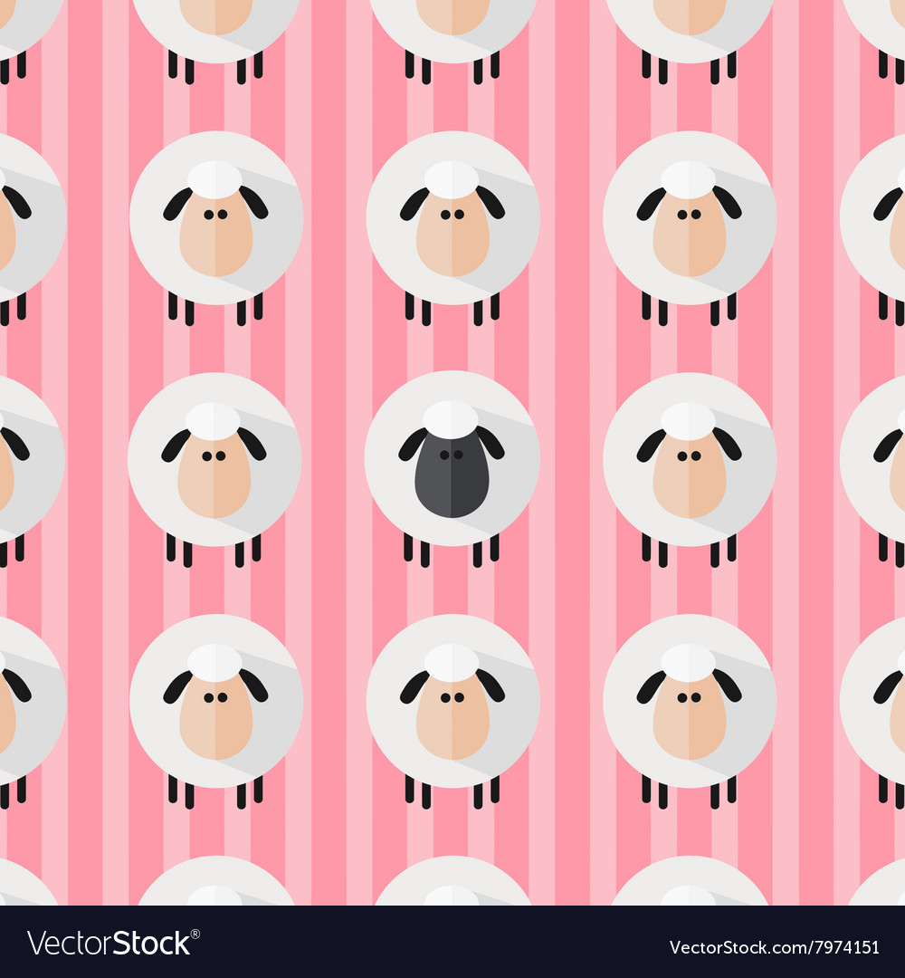 Cute Wallpaper Sheep Cartoon - HD Wallpaper 