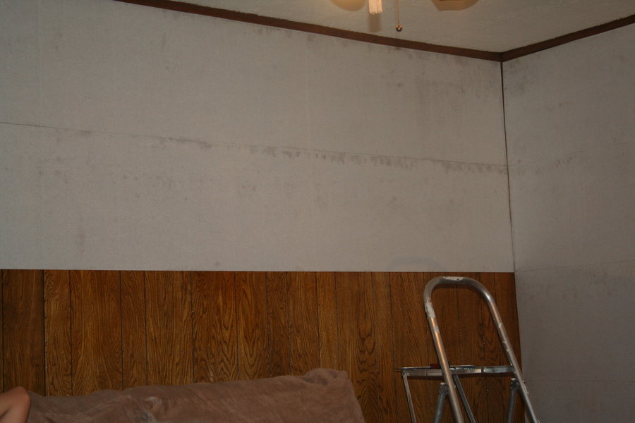 Cover Wood Paneling With Wall Liner - HD Wallpaper 