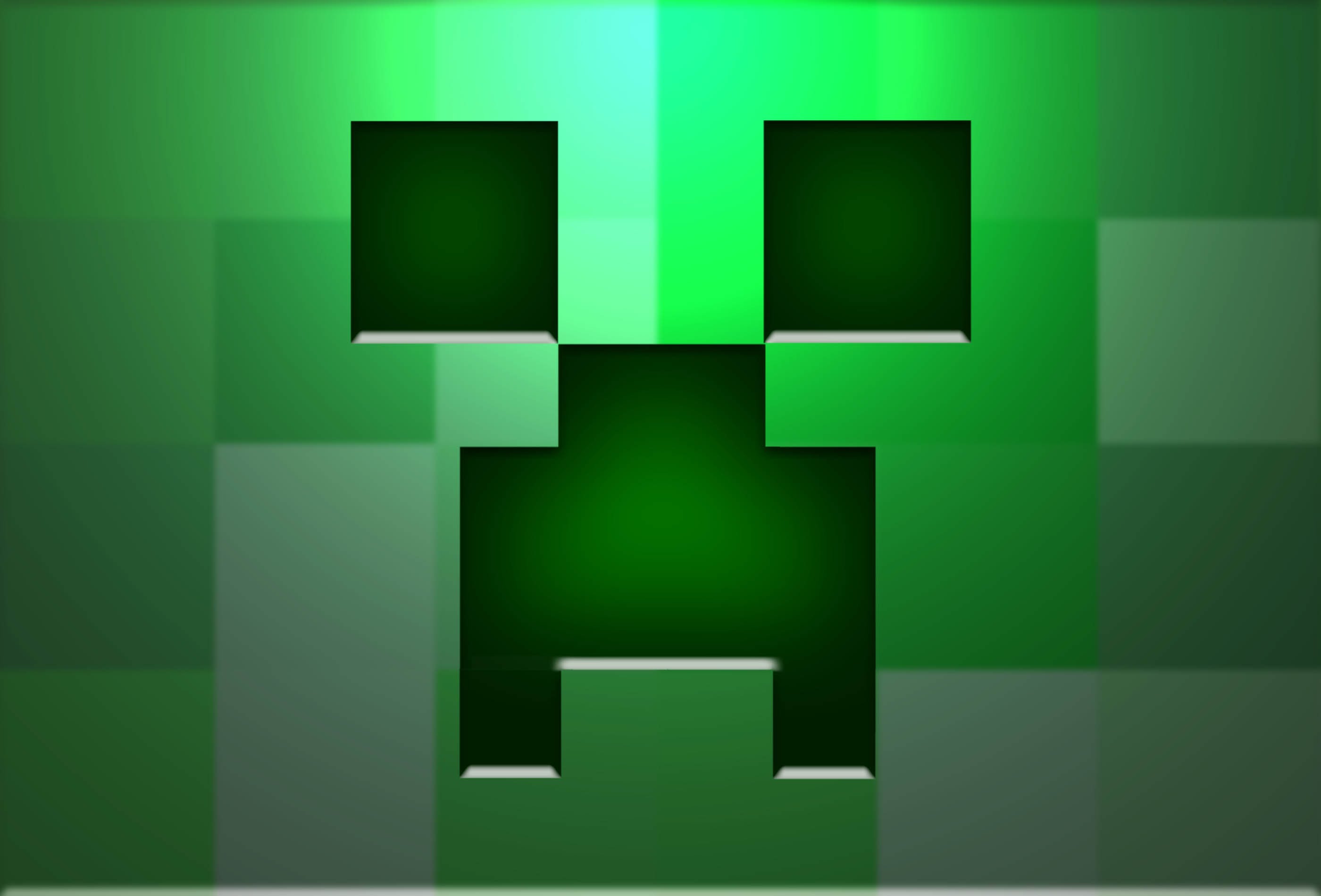 Creeper Minecraft Background Wallpaper - Creeper Minecraft - HD Wallpaper 