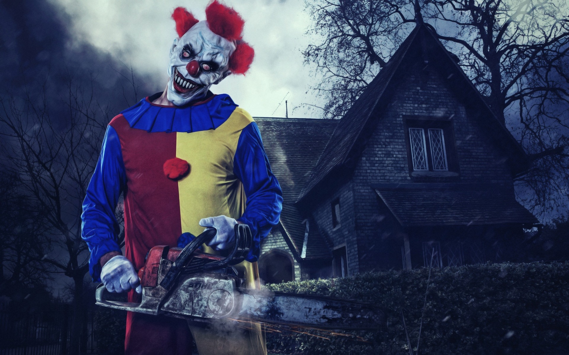 Killer Clown Wallpaper Hd - HD Wallpaper 