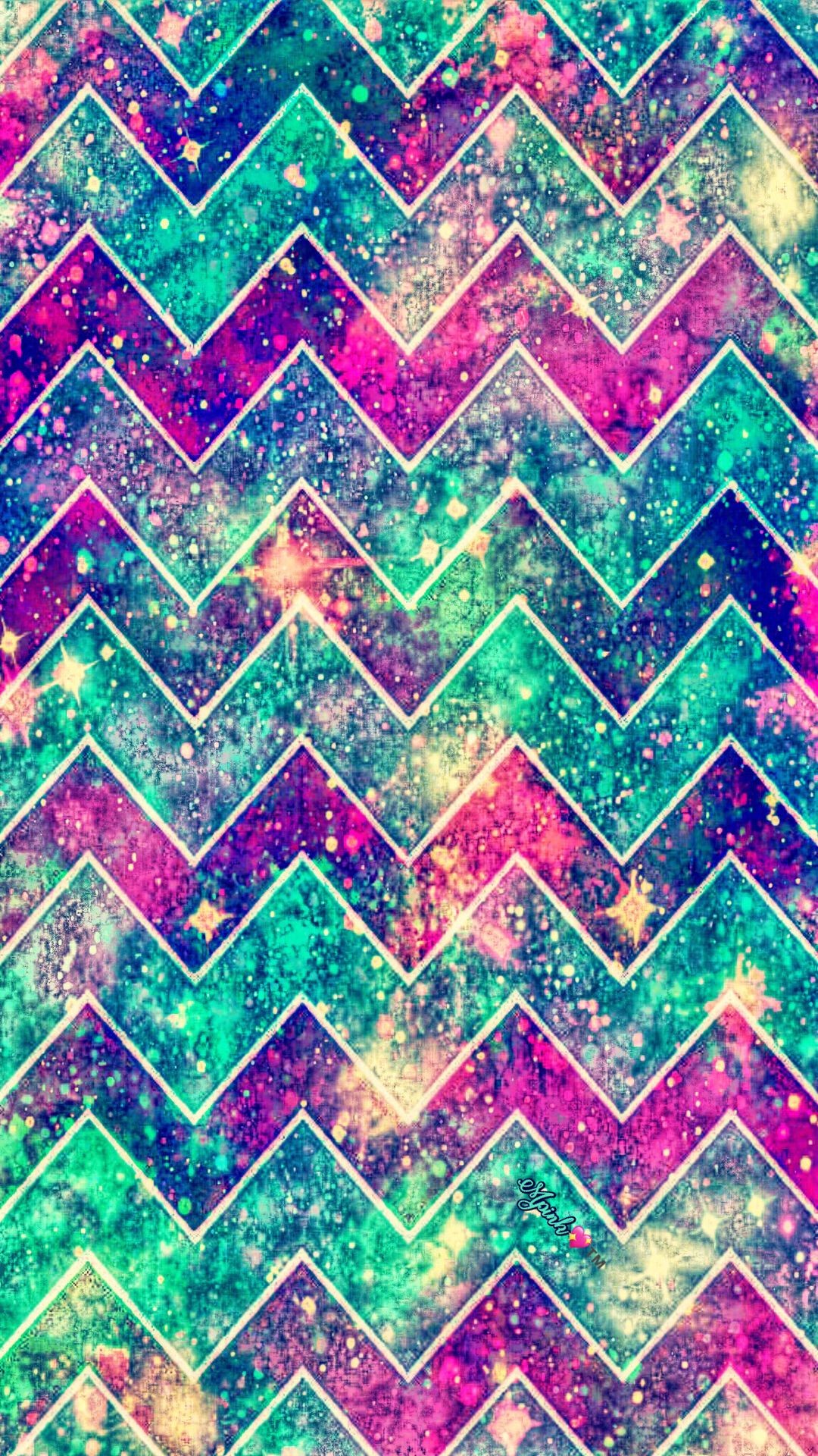 1080x1920, Grunge Chevron Galaxy Wallpaper - Chevron Wallpaper Galaxy - HD Wallpaper 