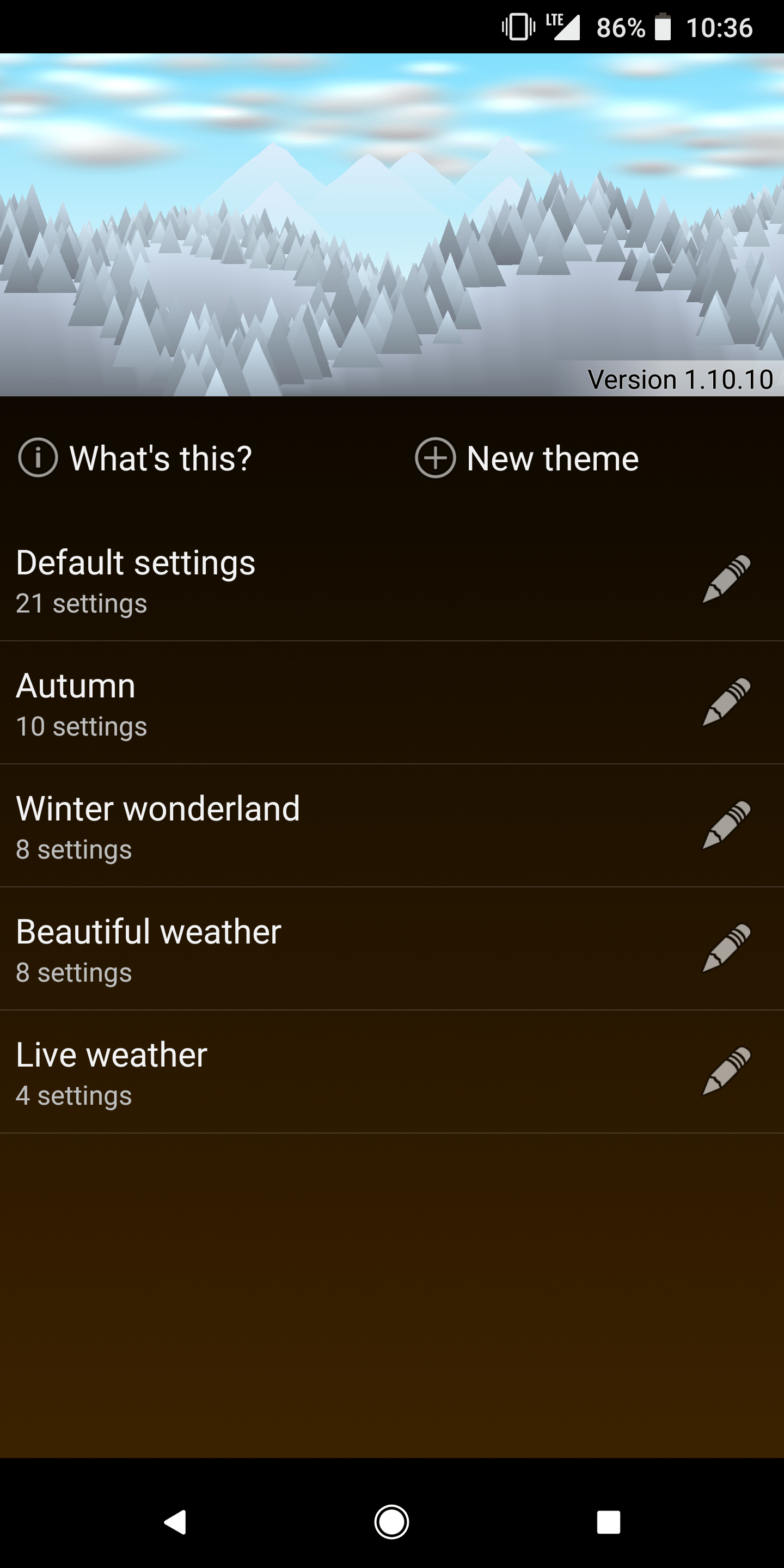 Forest Live Wallpaper Settings - HD Wallpaper 