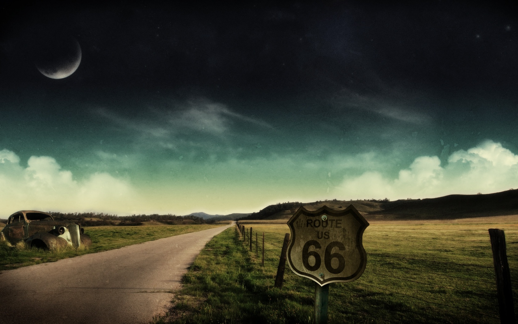 Route 66 - HD Wallpaper 