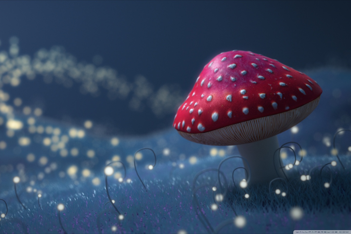 Iphone Wallpaper Fireflies - HD Wallpaper 