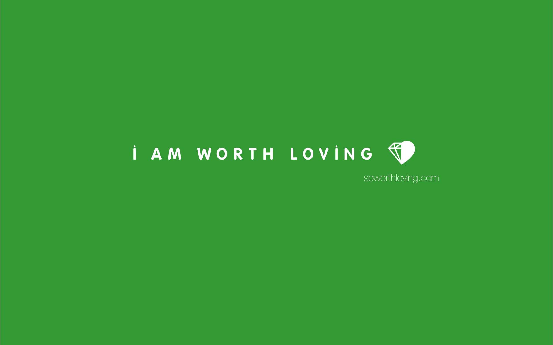 I Am Worth Loving Wallpaper - Graphics - HD Wallpaper 