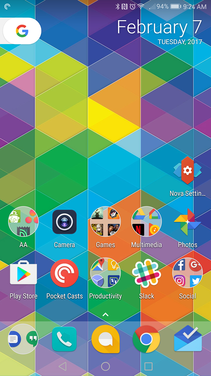 Nova Launcher - HD Wallpaper 