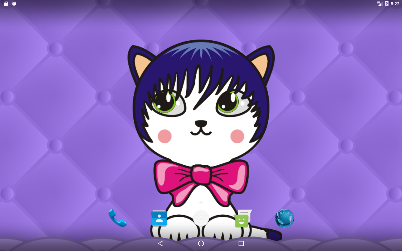 Nyasha Fashion Cat Live Wallpaper - Cartoon - HD Wallpaper 