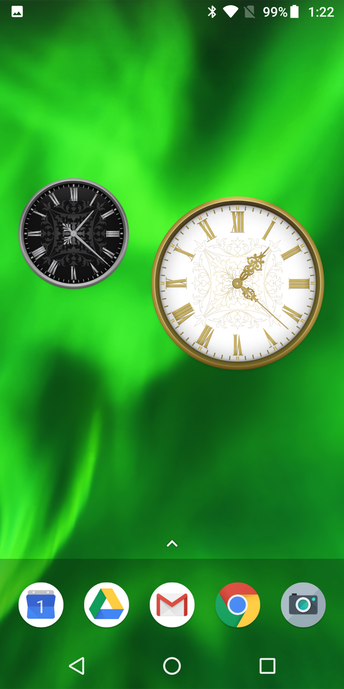 Android Clock Widget - HD Wallpaper 