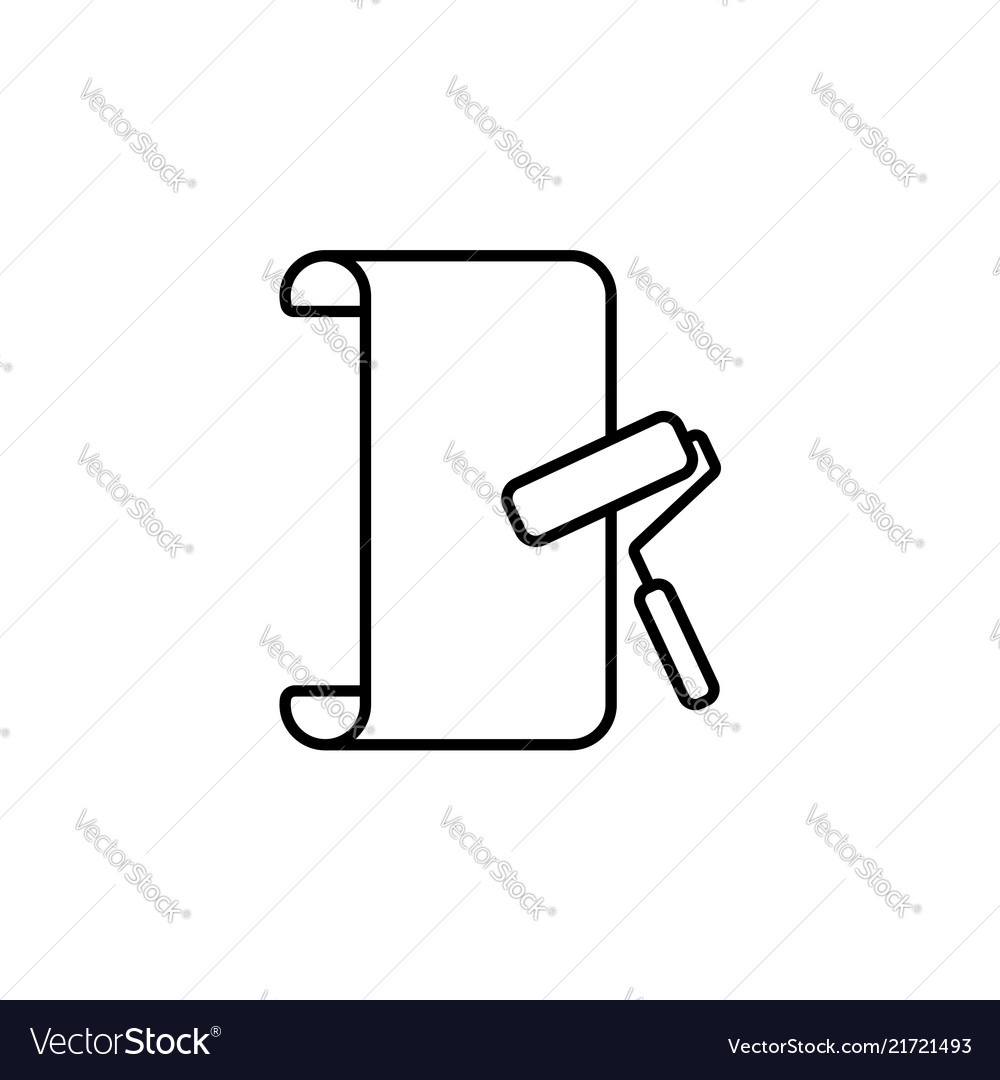 Roller To Wallpaper Icon - HD Wallpaper 