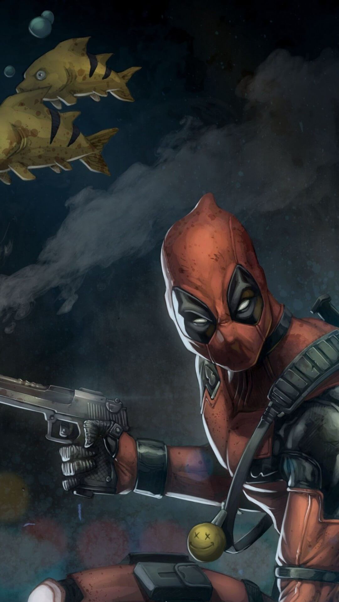 X Men Deadpool Art - HD Wallpaper 