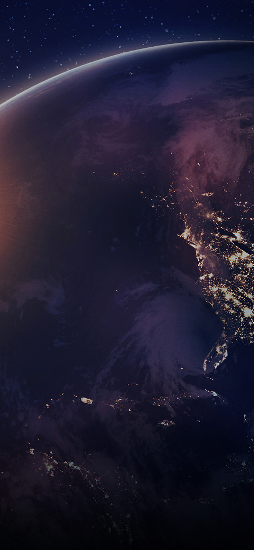 Iphone X Space Background - HD Wallpaper 
