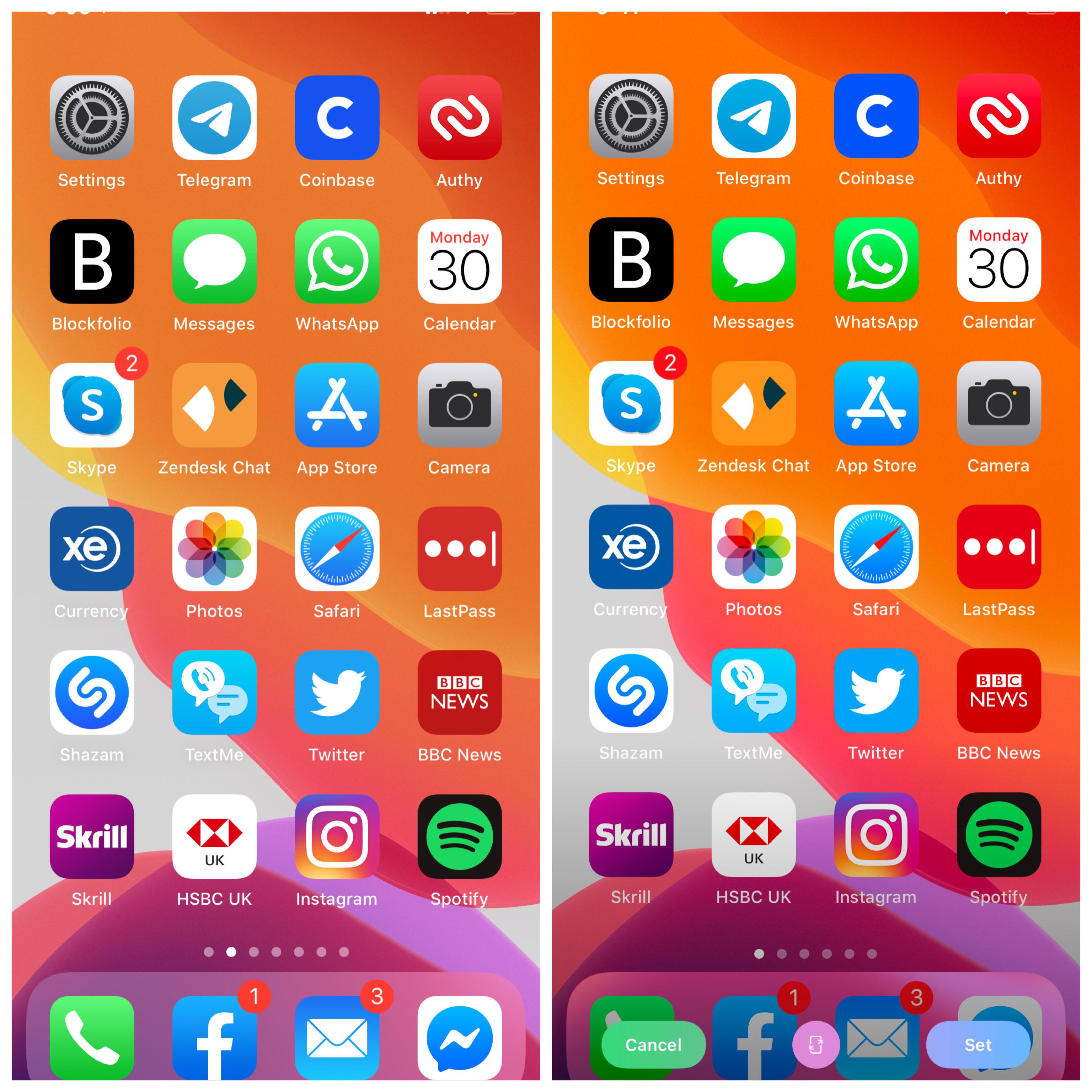 Iphone 11 Pro Home Screen Shot - HD Wallpaper 