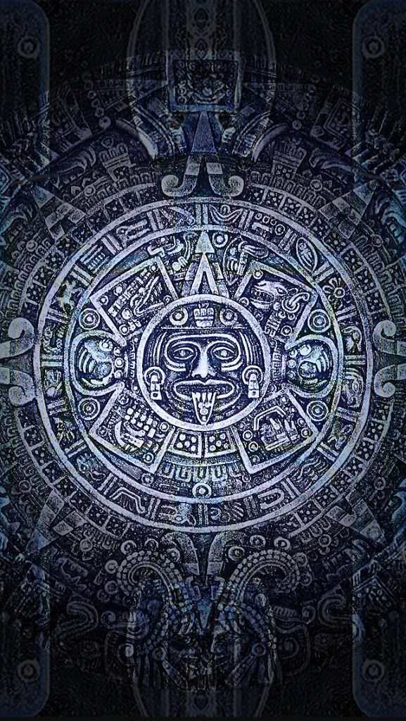 Aztec Calendar Wallpaper Iphone - HD Wallpaper 