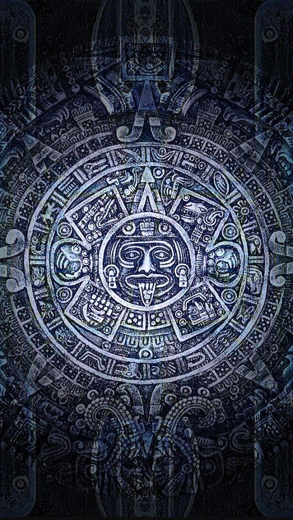 Aztec Calendar Wallpaper Iphone - HD Wallpaper 