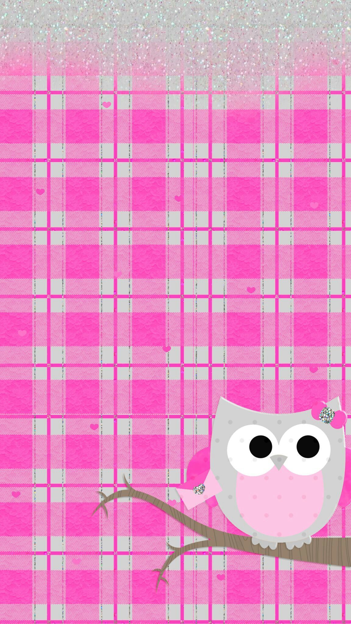 Pink Cute Owl Wallpaper - Cute Owl Owl - 1152x2048 Wallpaper 