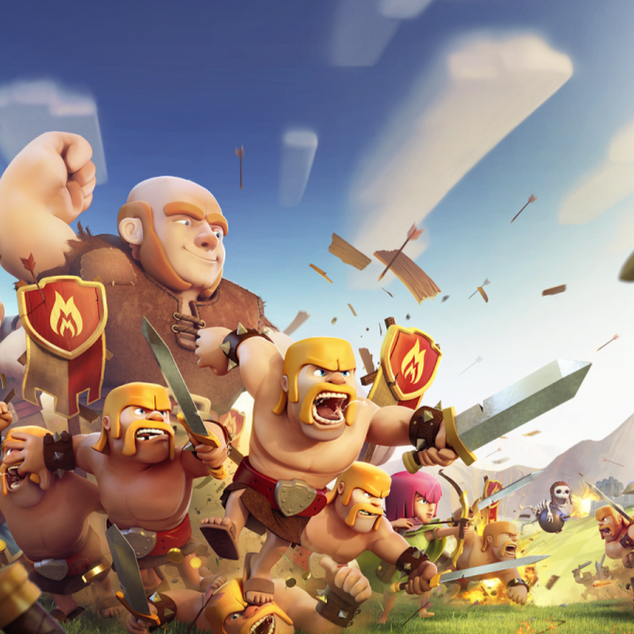Hd Clash Of Clans Potrait - HD Wallpaper 
