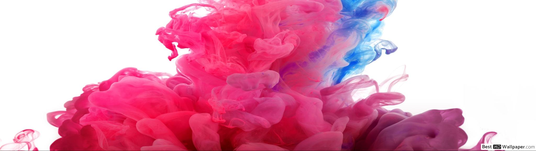 Transparent Pink Smoke Background - HD Wallpaper 