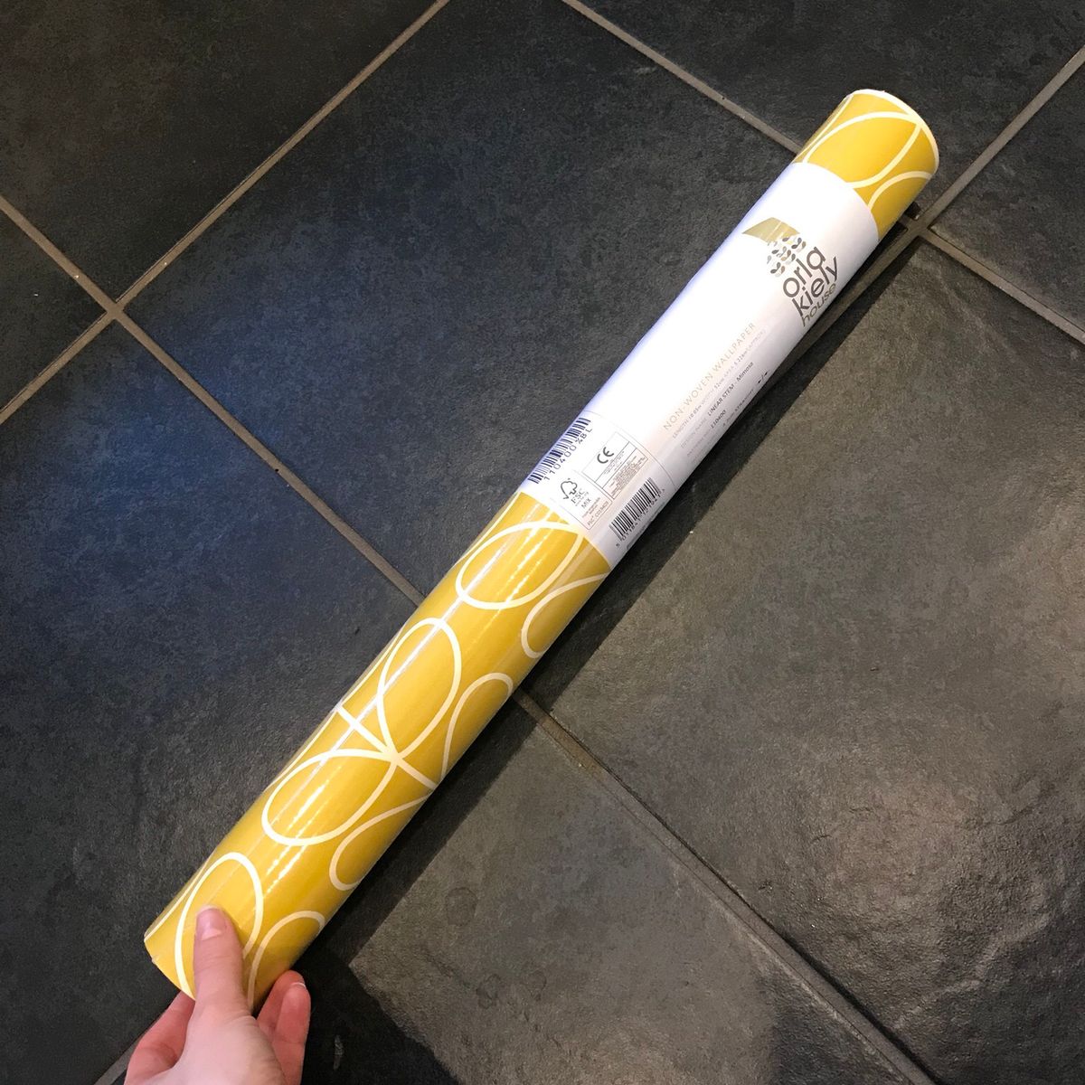 One Brand New Unopened Roll Of Orla Kiely Linear Stem - Cylinder - HD Wallpaper 