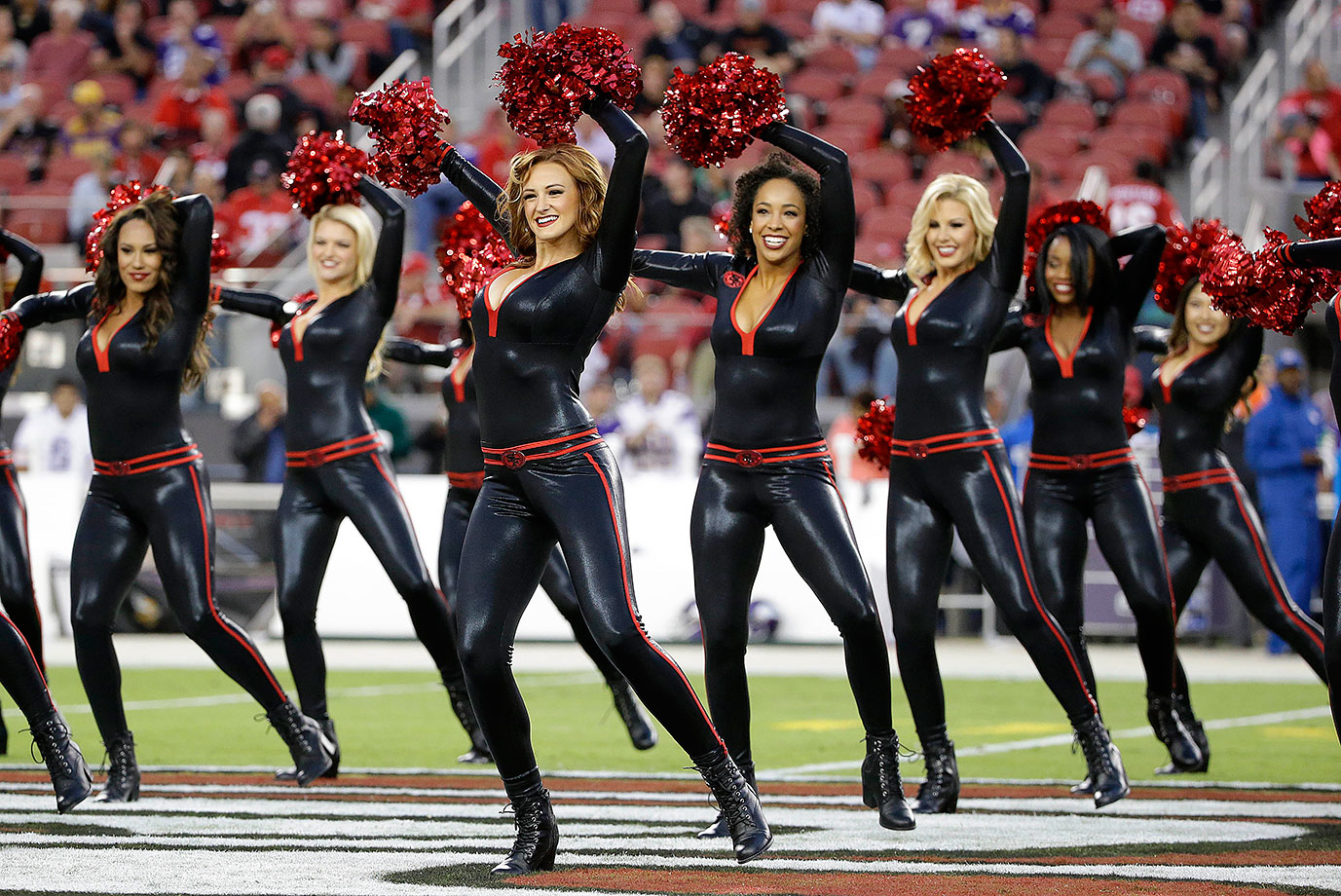 Nfl Cheerleaders Week - 49 Cheerleaders - HD Wallpaper 