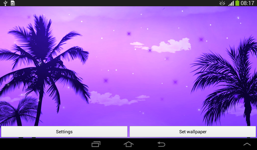 Silhouette Palm Tree Png - HD Wallpaper 