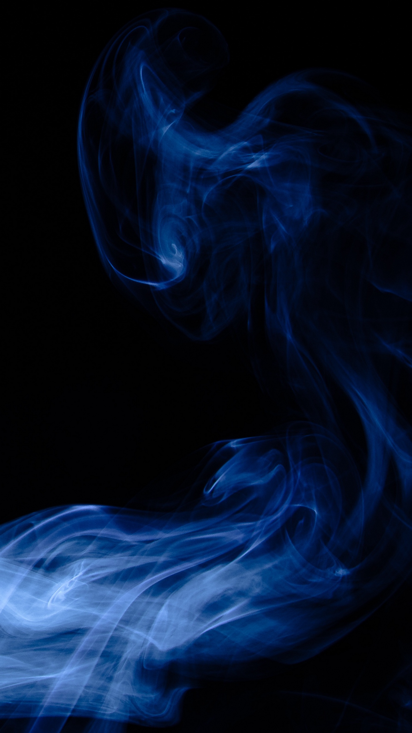 Wallpaper Smoke, Shroud, Dark, Blue, Black - Black And Dark Blue Background - HD Wallpaper 