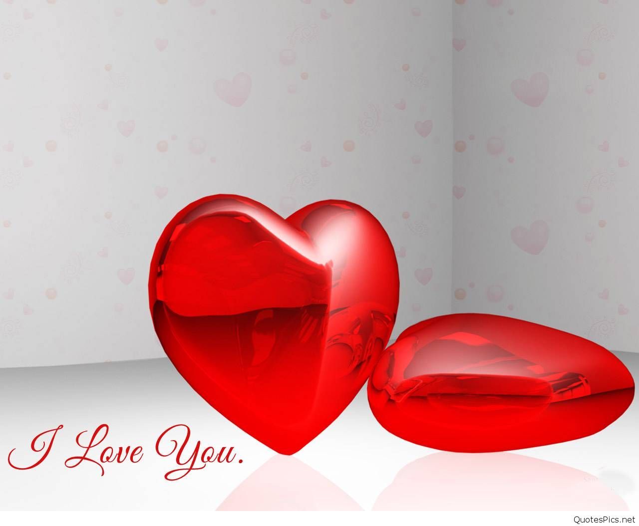 Love U 3d Hd - HD Wallpaper 