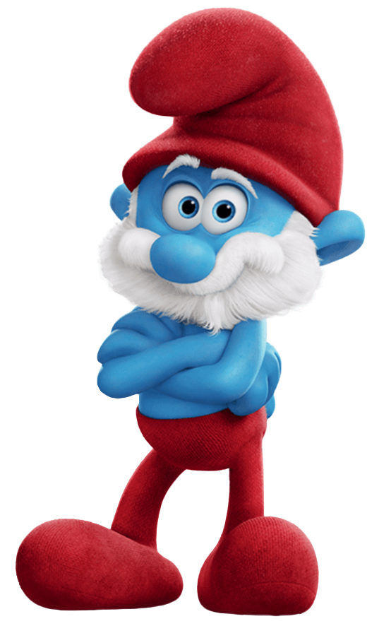 Transparan Live Wallpaper - Papa Smurf Smurfs The Lost Village - HD Wallpaper 