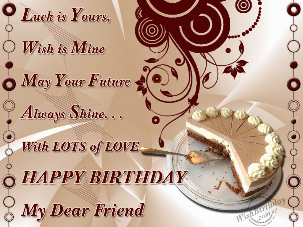 Birthday Sms Photo - Best Friend Birthday Wishes In English - HD Wallpaper 
