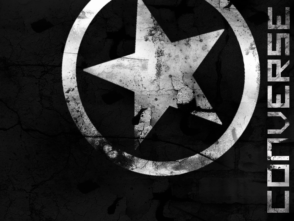 Converse All Star Logo Wallpaper Hd - HD Wallpaper 