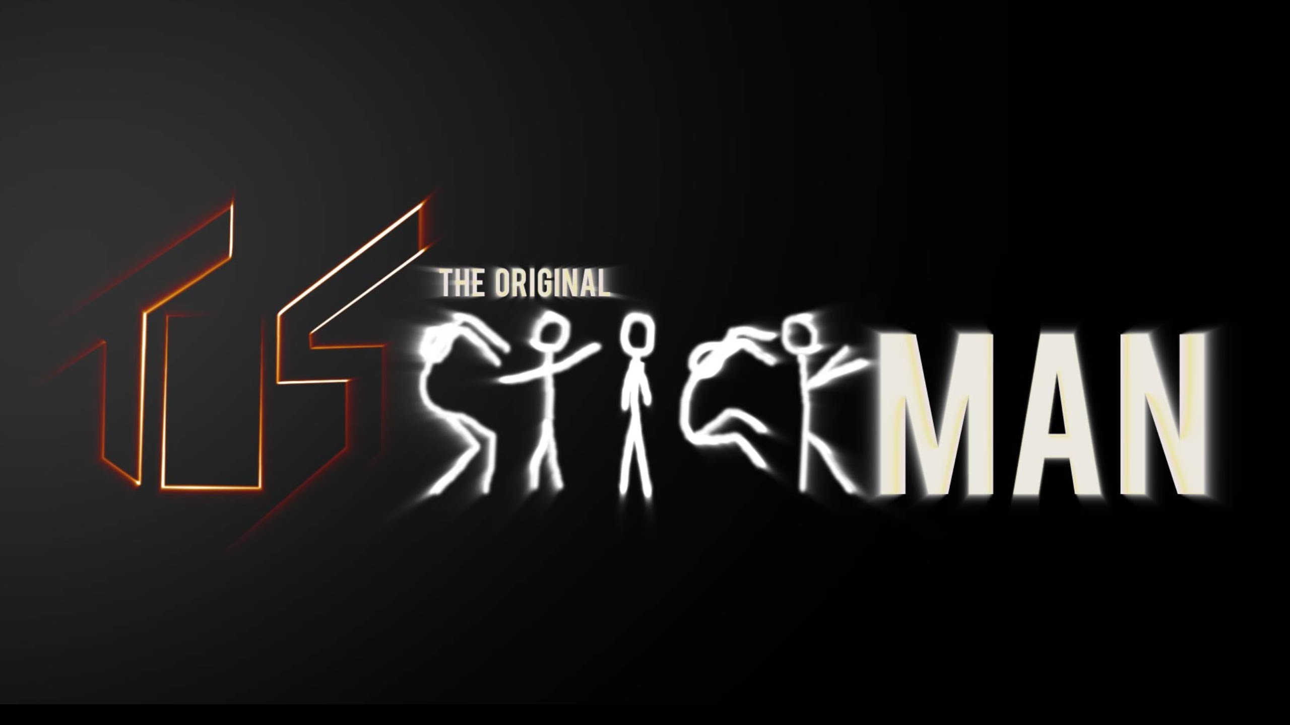 The Original Stickman - Darkness - HD Wallpaper 