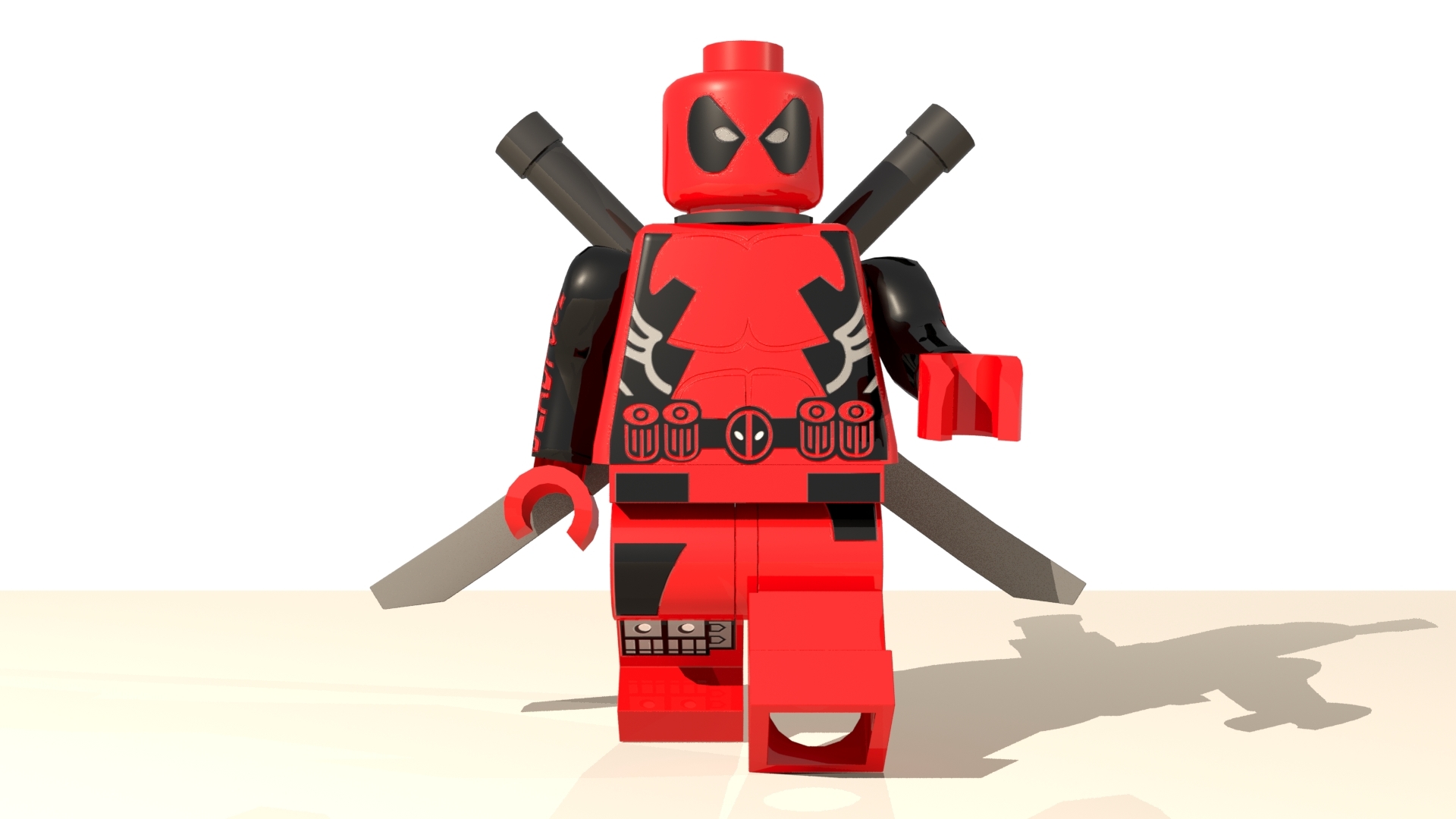 Deadpool Lego - HD Wallpaper 