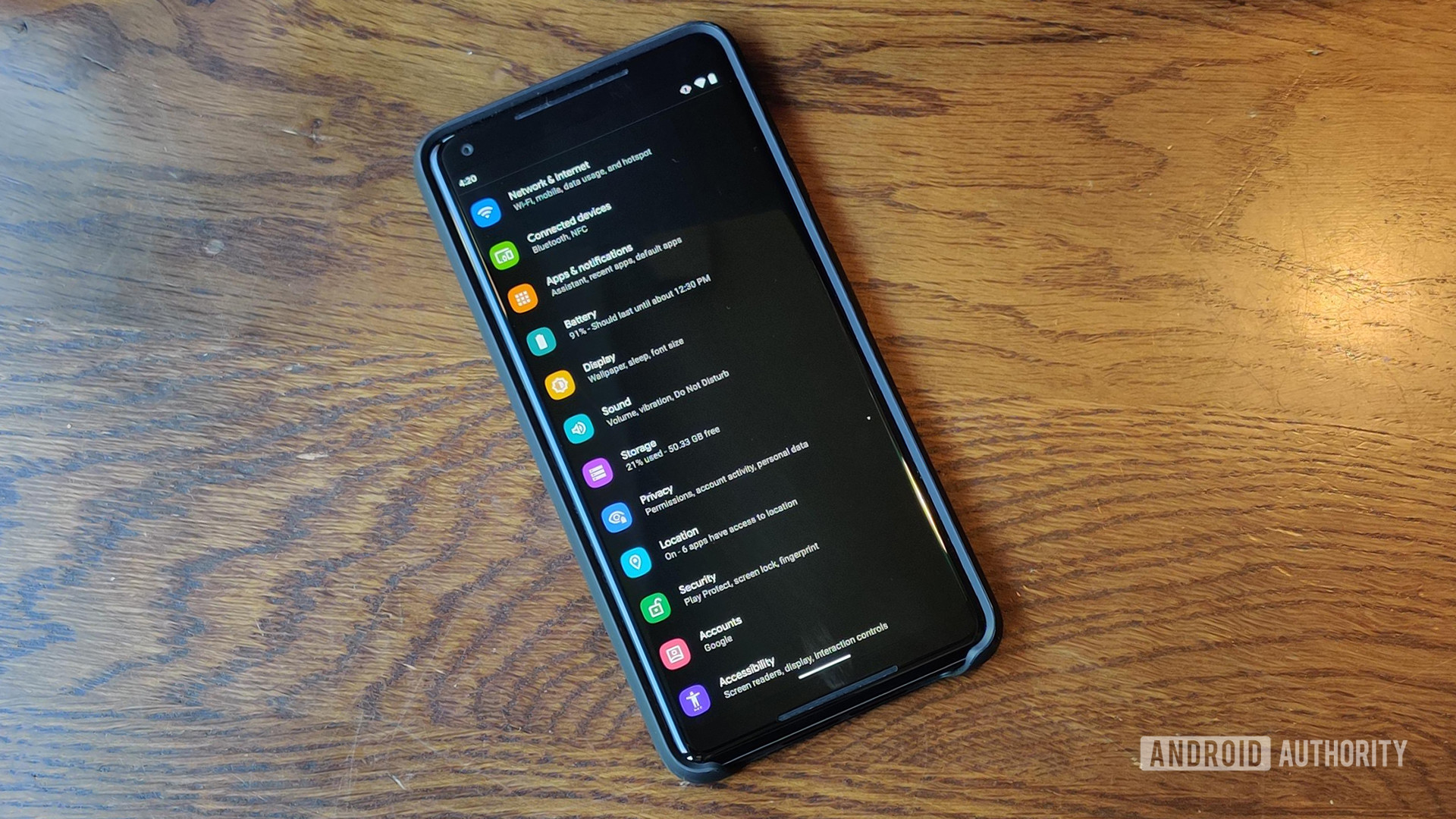 Android 10 Dark Mode - HD Wallpaper 