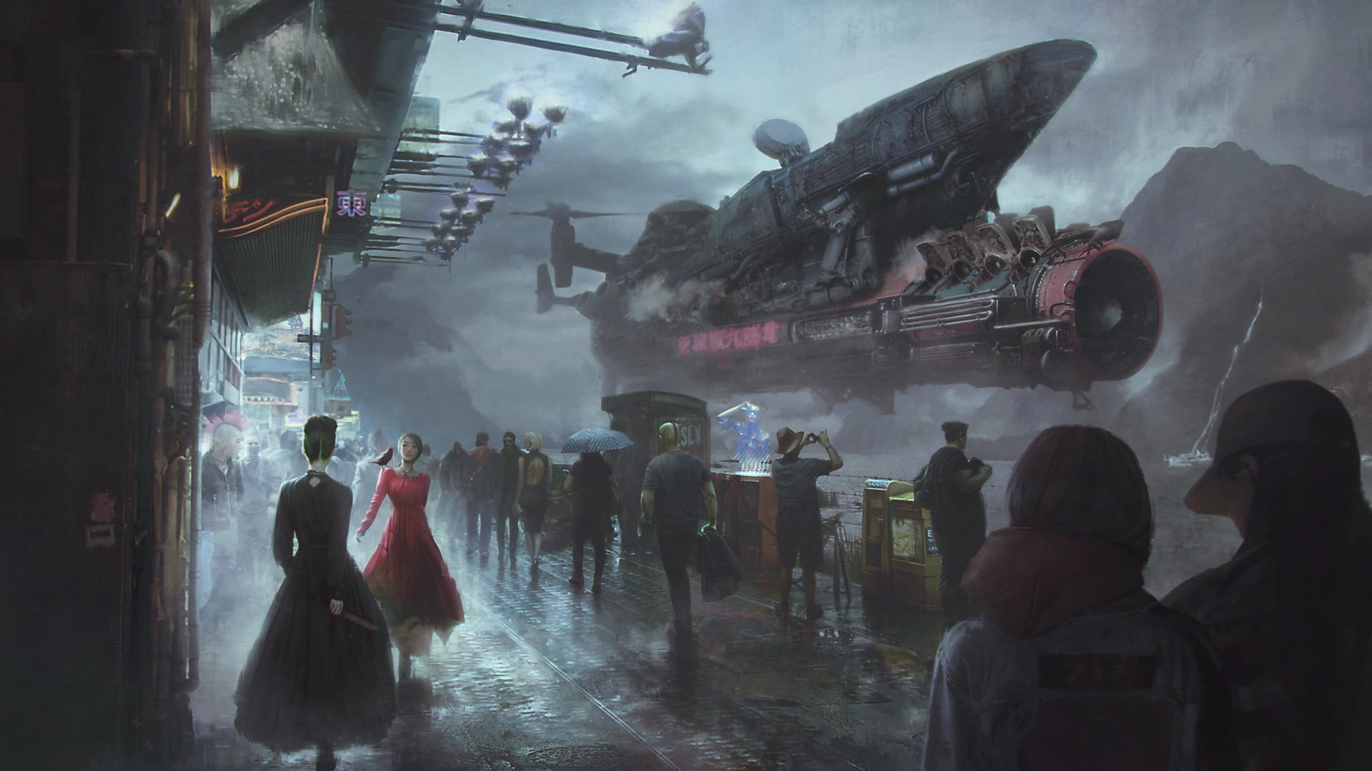 Sci Fi Steampunk 4k - HD Wallpaper 