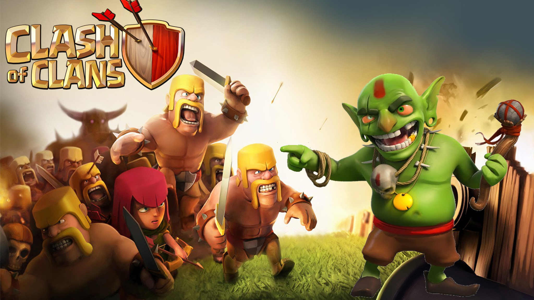 Clash Of Clans - HD Wallpaper 
