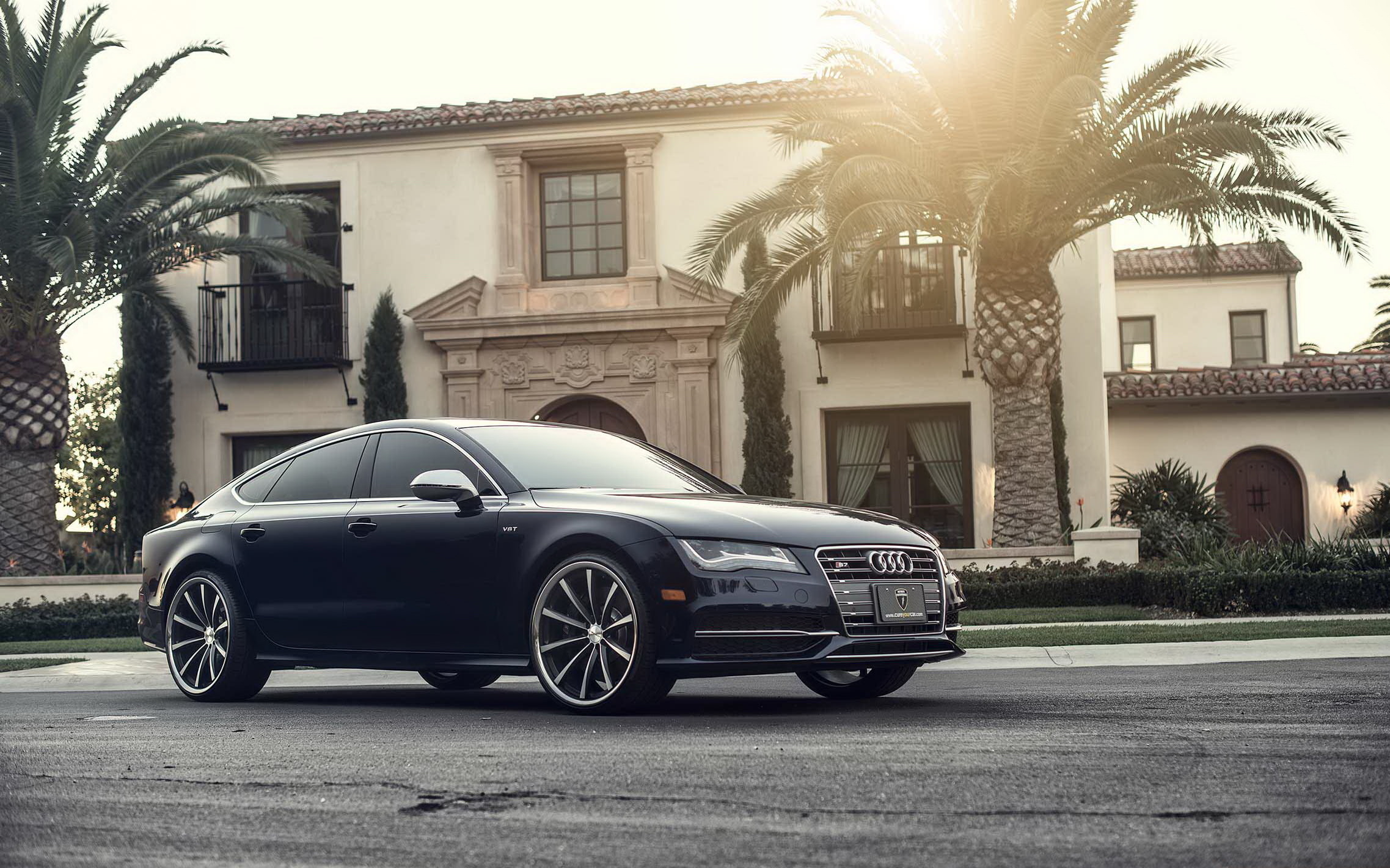 Audi A7 On Vossen Cv1 - HD Wallpaper 