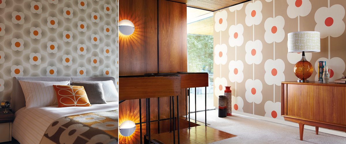 Orla Kiely Wallpaper Abacus - HD Wallpaper 