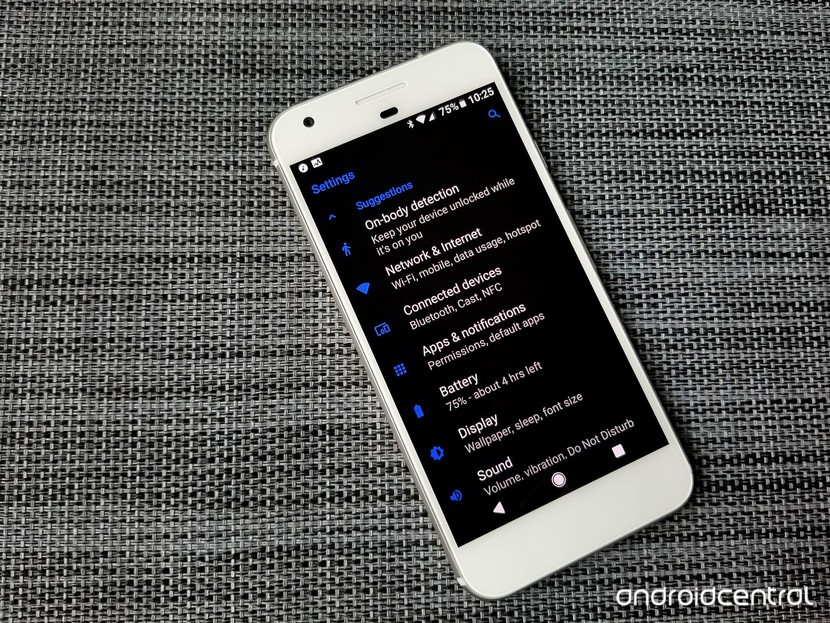 Hello Darkness - Android Pie Dark Theme - HD Wallpaper 