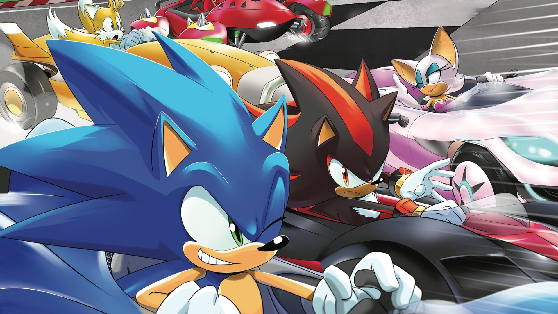 Nintendo Switch Team Sonic Racing - HD Wallpaper 
