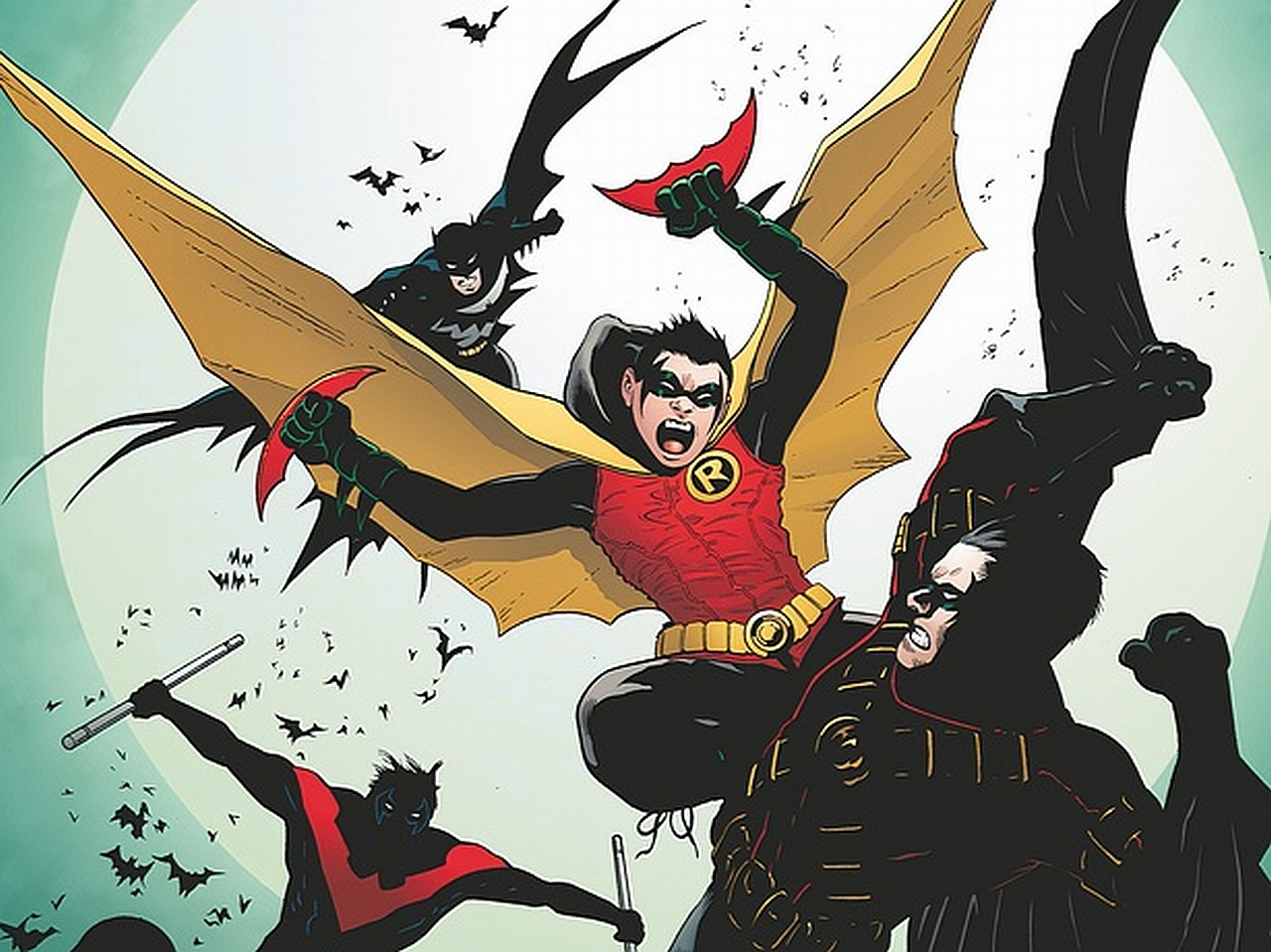 Robin Batman - HD Wallpaper 