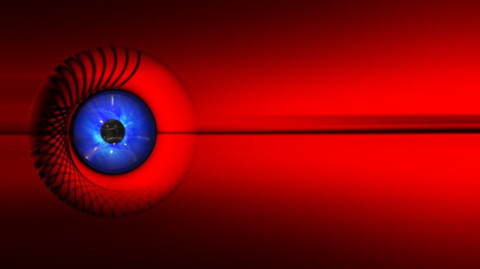 Eye, Background, Wallpaper, Banner, Header, Red - Red Color Abstract Header  Banner - 960x539 Wallpaper 