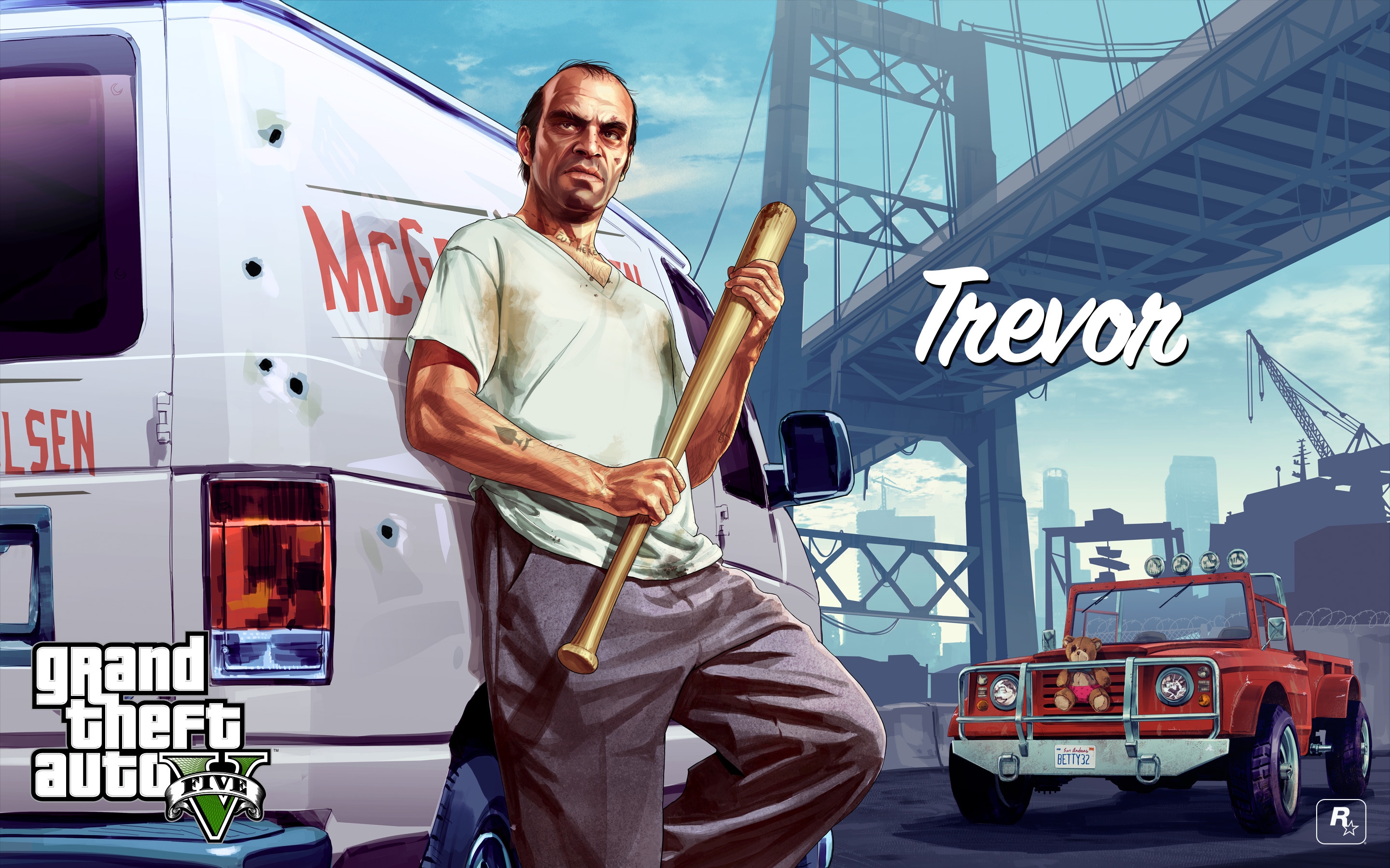 Trevor Gta V - HD Wallpaper 