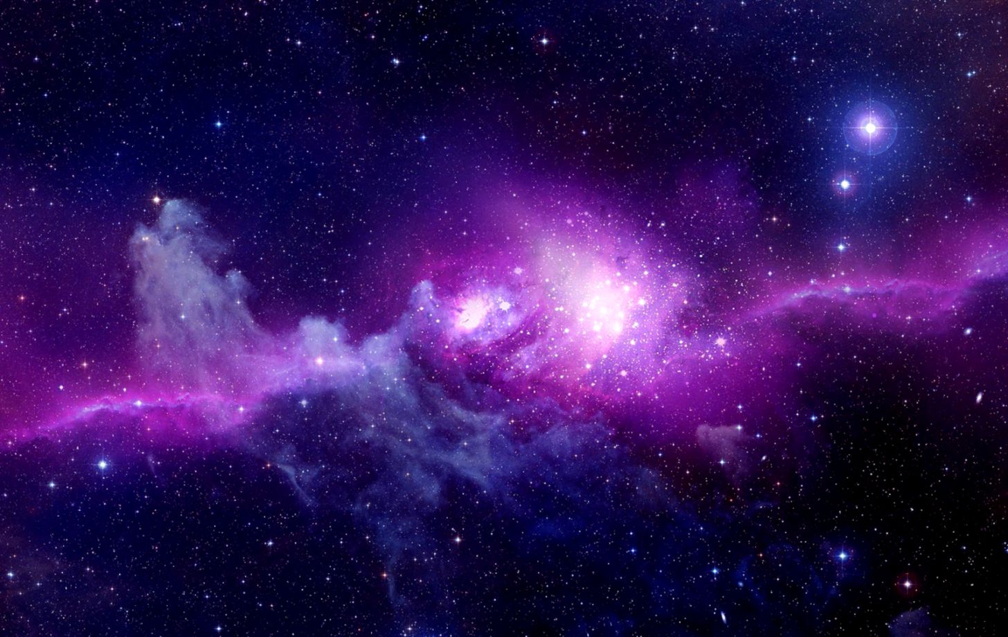 purple stars in the sky wallpaper