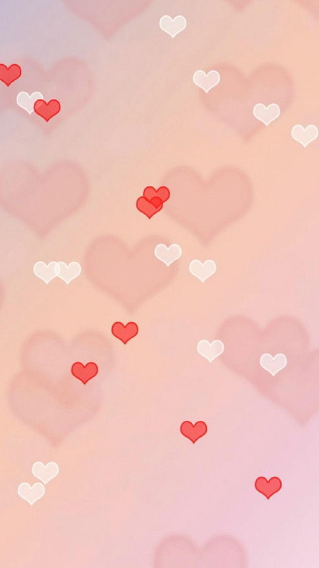 Love Hearts Android Wallpaper - Love Pink Iphone 6 - 1080x1920 Wallpaper -  