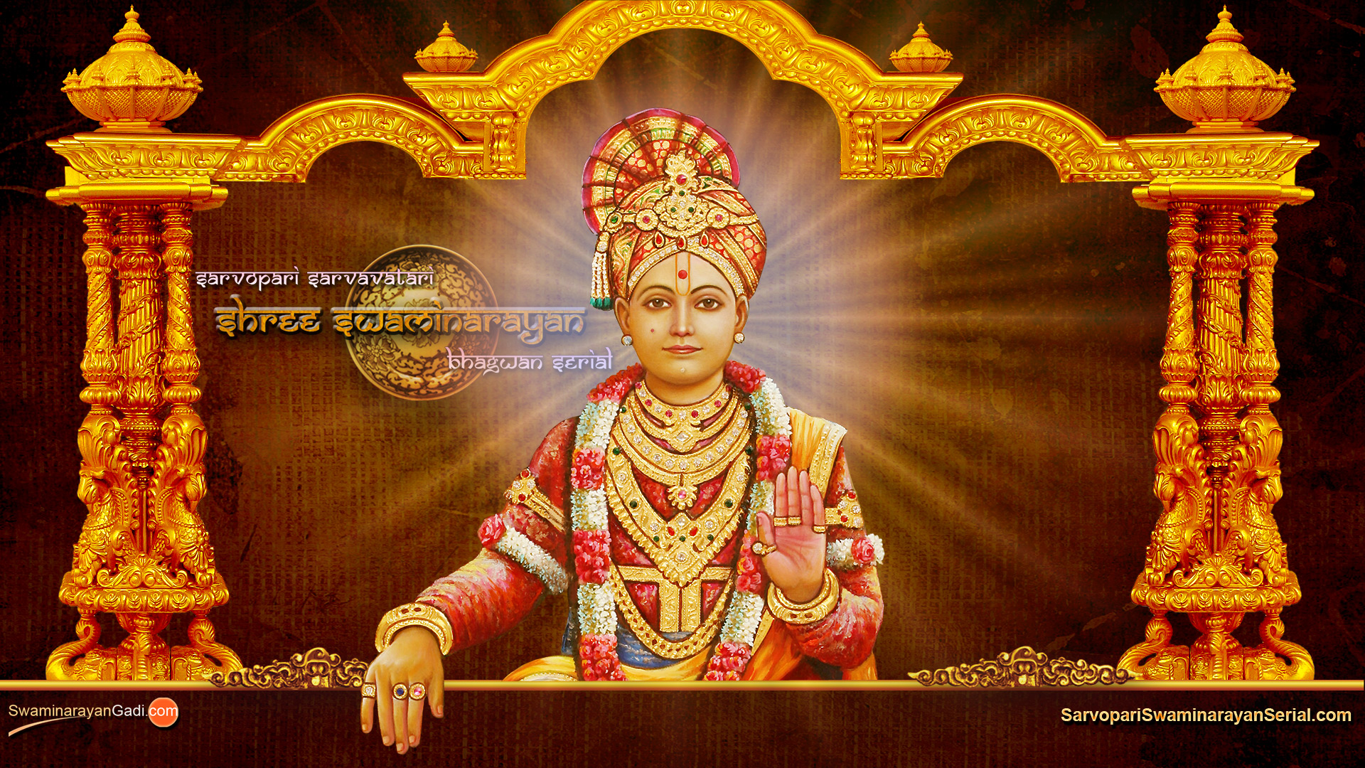 Bhagwan Shri Swaminarayan Swaminarayan - HD Wallpaper 