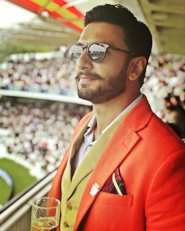 Ranveer Singh Ranveersingh - Ranveer Singh In Lords Cricket - HD Wallpaper 