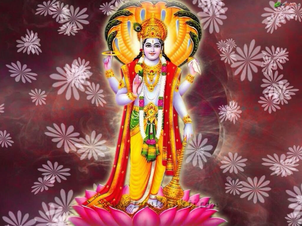 3d Max Modelling Hindu God Vishnu For 3d Print - Lord Vishnu 3d - 1024x768  Wallpaper 