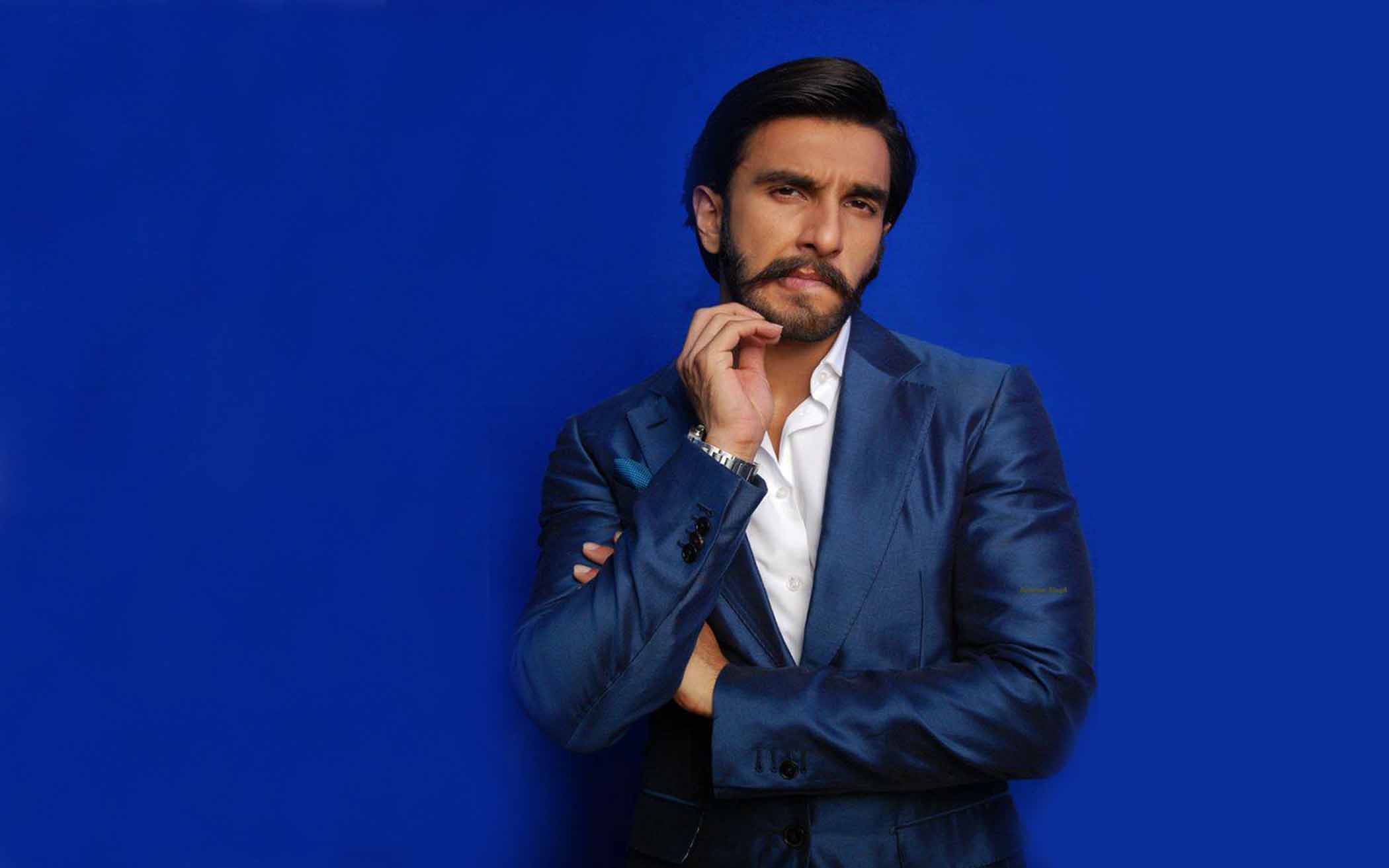 Ranveer Singh In Blue Blezer 850 High Definition Wallpapers - Gentleman - HD Wallpaper 