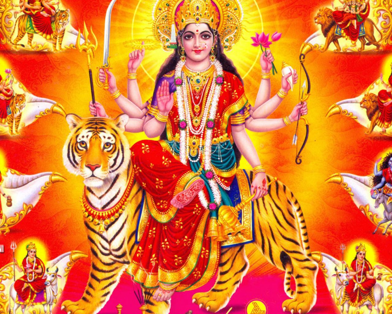 Durga Full Hd Wallpaper For Mobile - HD Wallpaper 