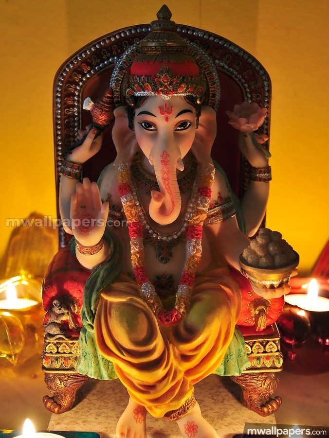 Hd Wallpaper God Ganesha Hd - HD Wallpaper 