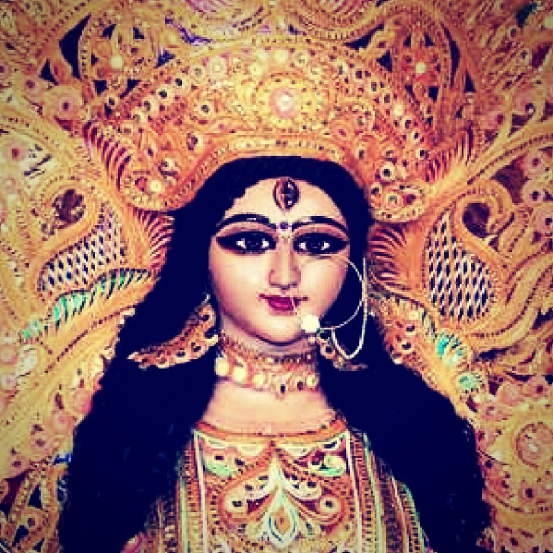 Maa Durga Hd Wallpaper For Mobile - 800x800 Wallpaper 